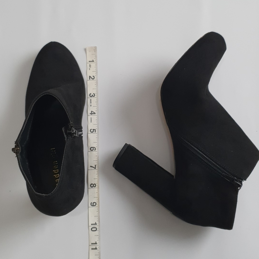 Madden Girl  Suede Party Block Heeled Booties - Picture 10 of 10